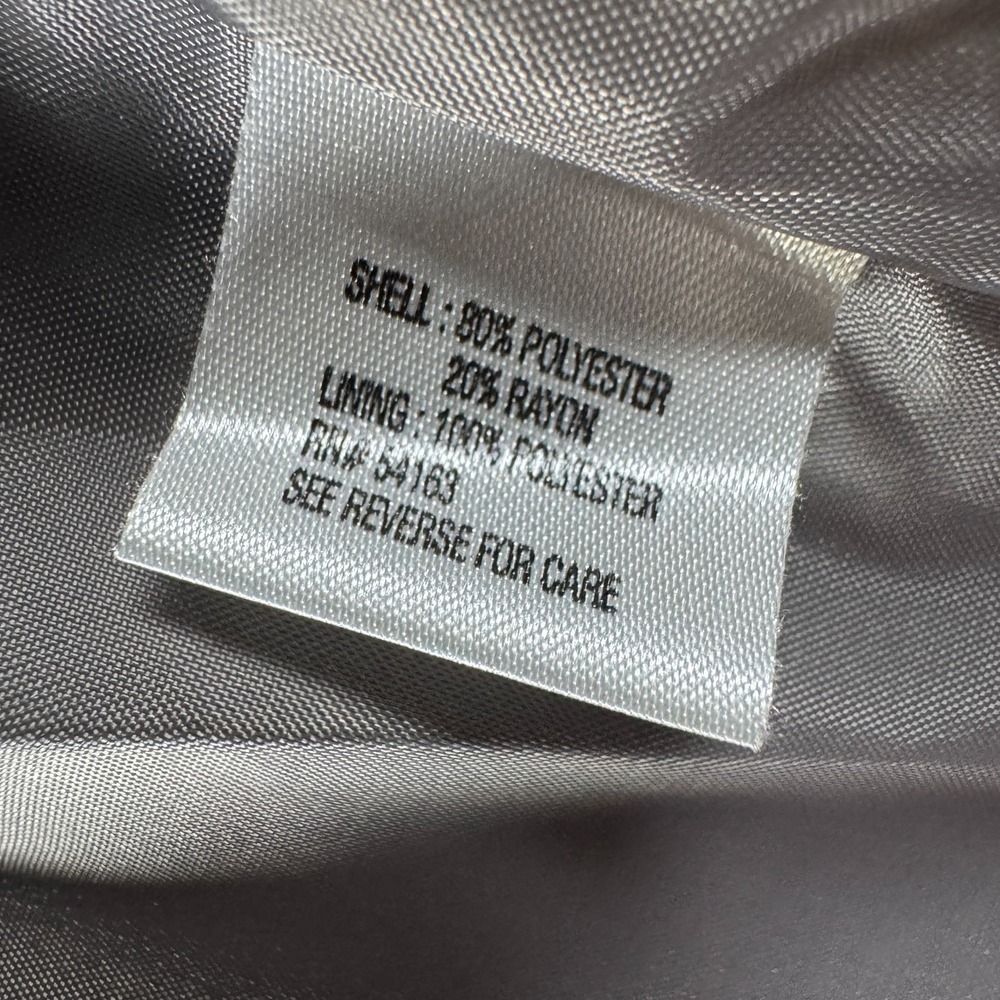 Calvin Klein Two Piece Blazer & Skirt Set Womens 2 Gray Professional Business - Picture 9 of 16